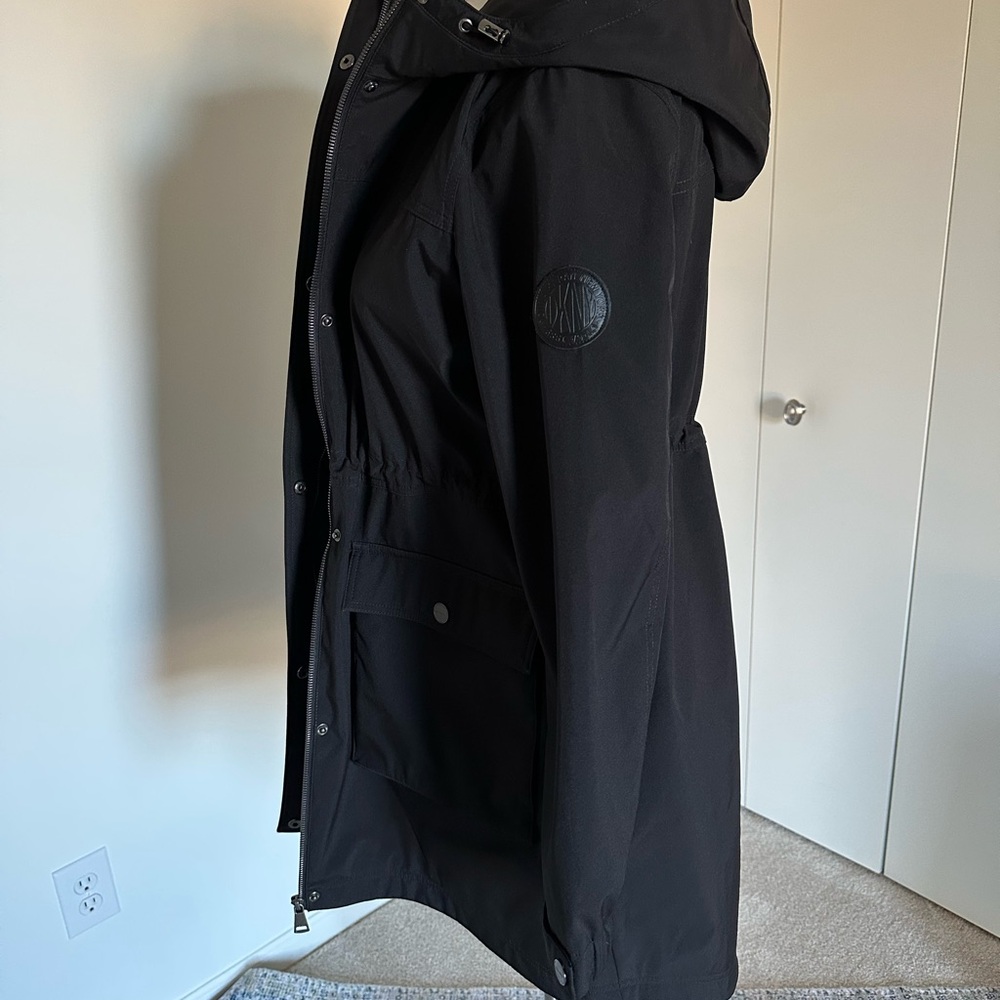 DKNY Black long Jacket - Picture 2 of 3
